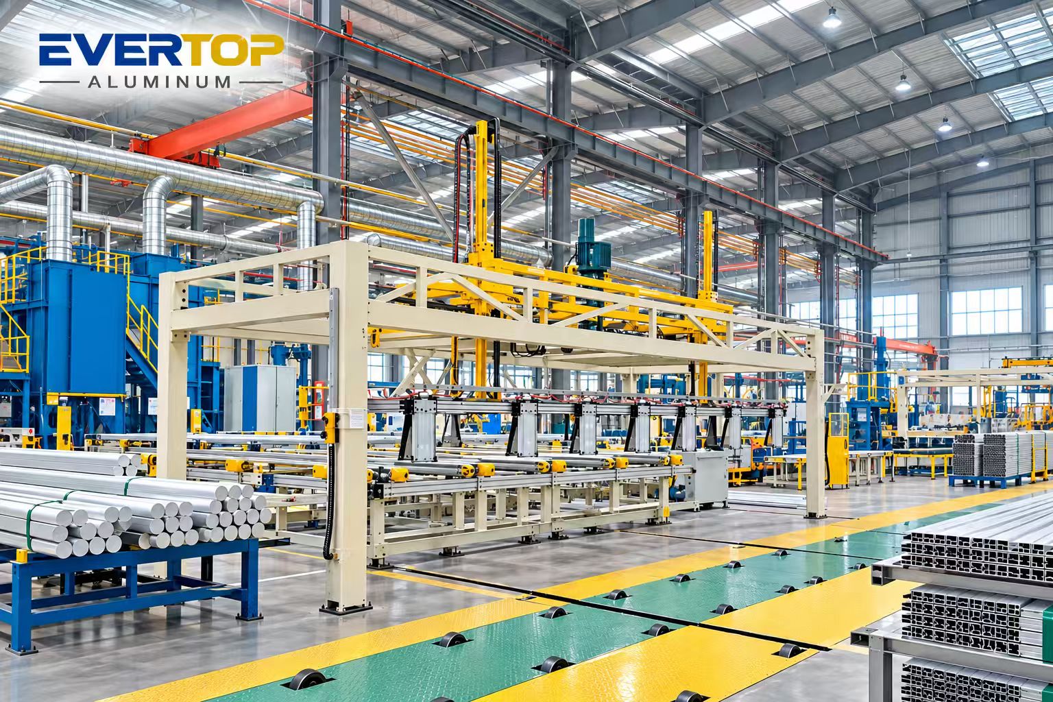 EVERTOP aluminum profiles and automated production equipment